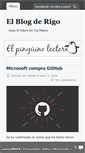 Mobile Screenshot of elblogderigo.info